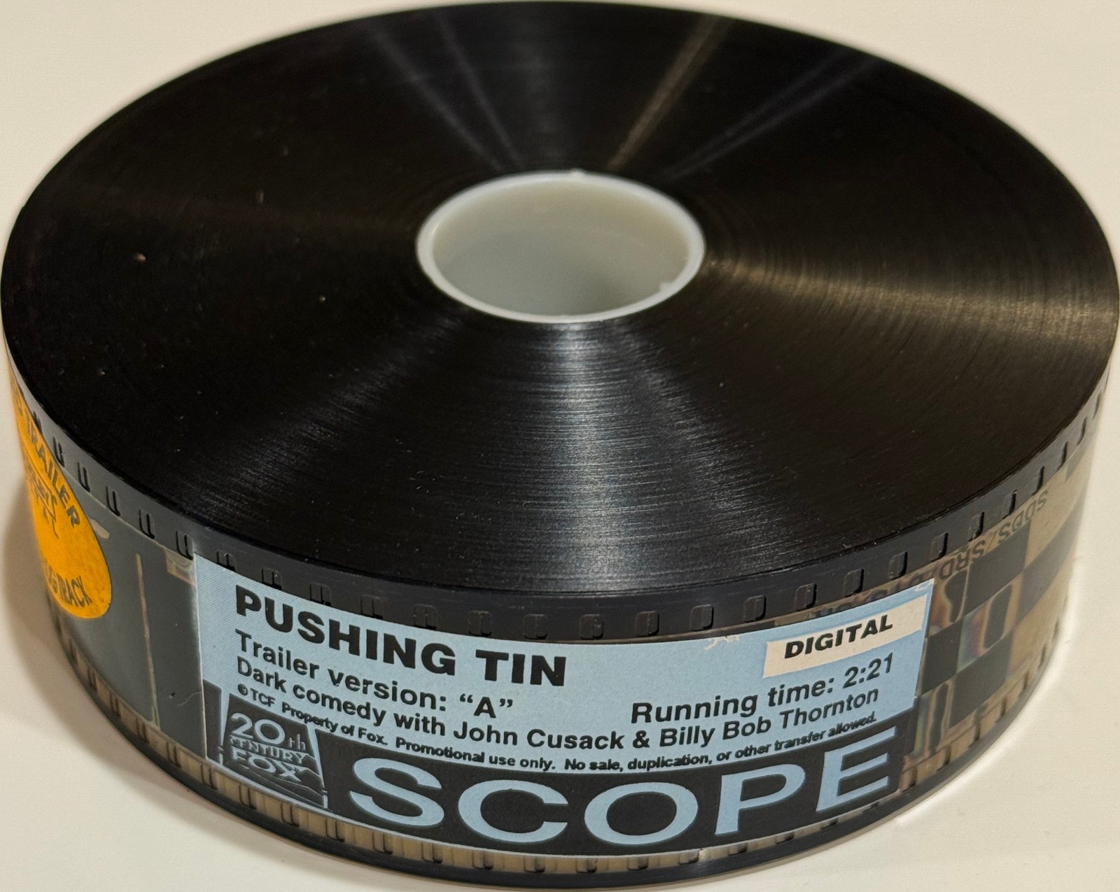 Pushing Tin 1999 35mm Trailer Scope John Cusack Billy Bob Thornton Comedy