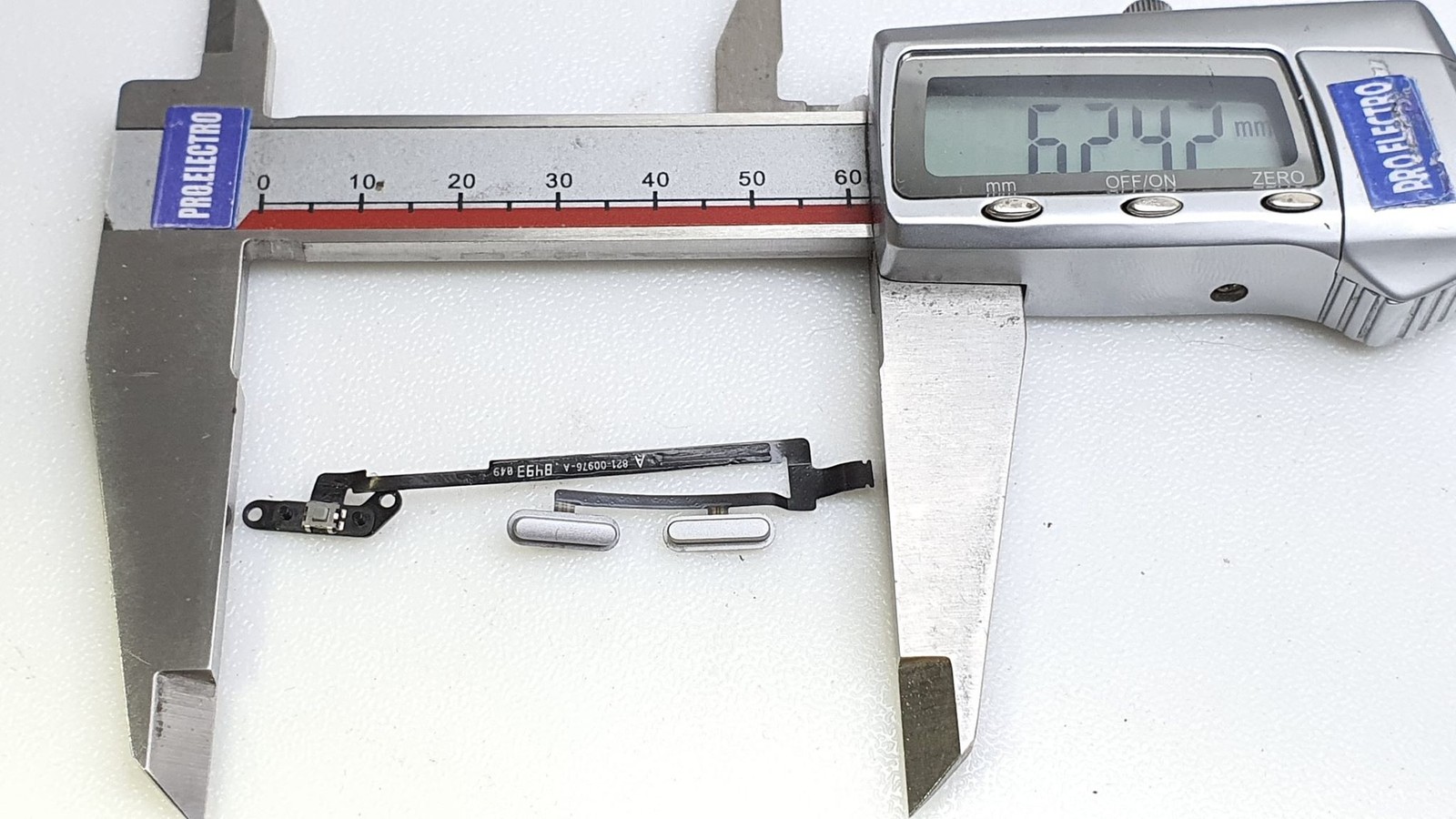 Silver Power Button Apple Ipad 6A A1893 A1954 821-00976-A