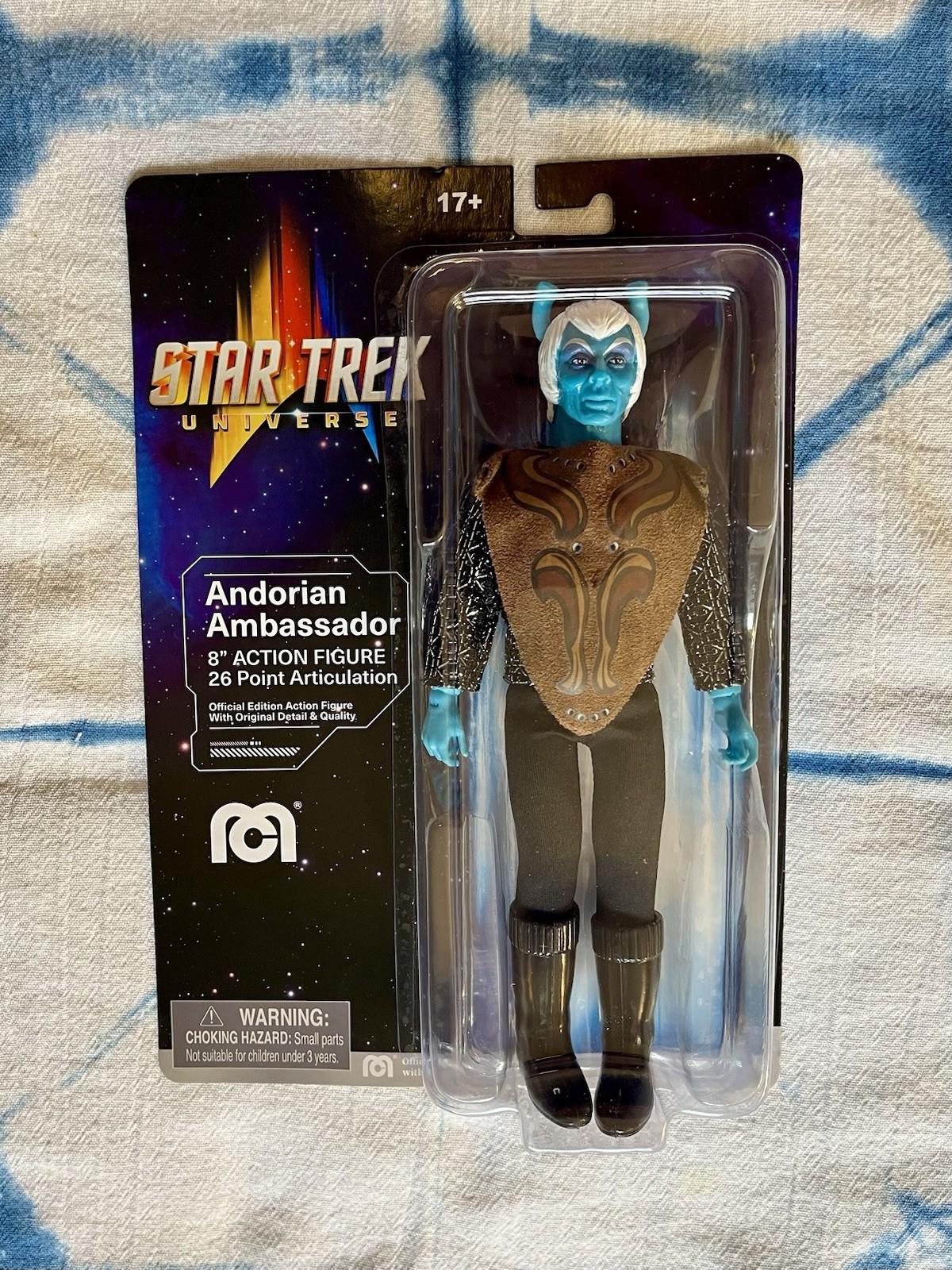Mego Star Trek Andorian Ambassador 8” Action Figure