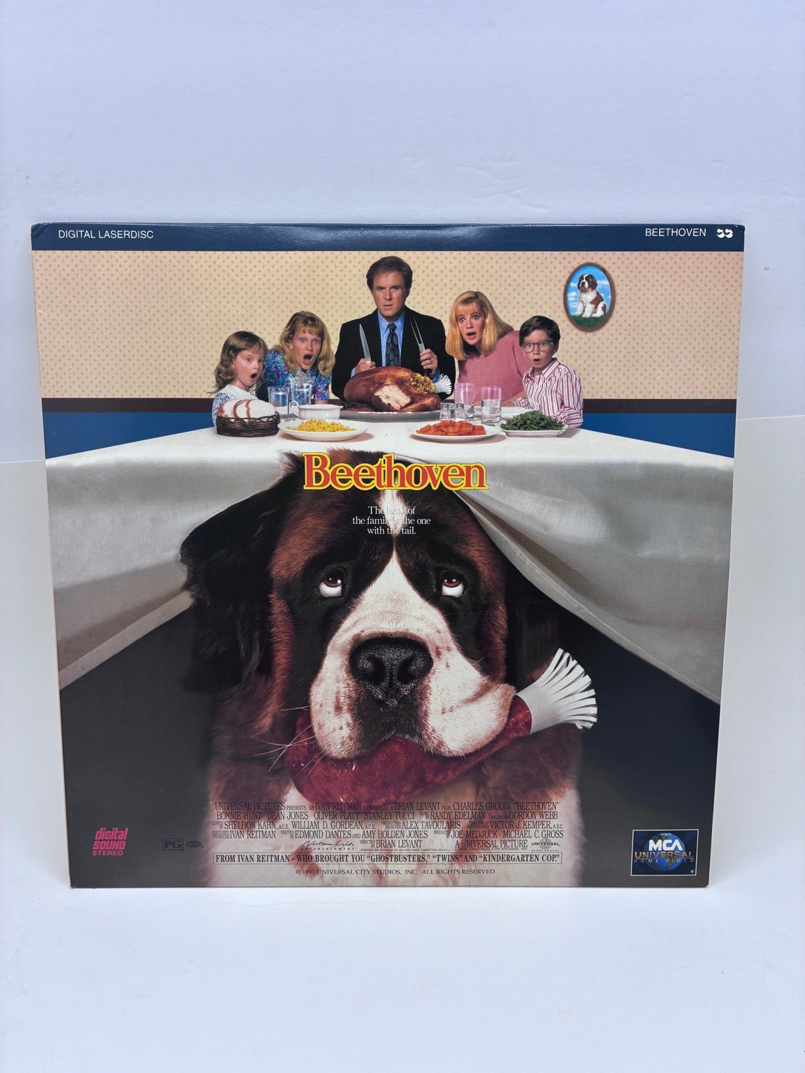 Beethoven LaserDisc 1992 Family Comedy MCA Universal Standard Play