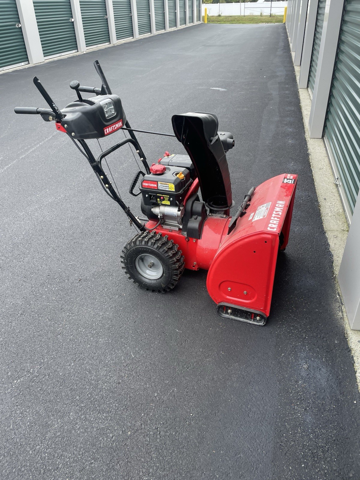 26 Inch Craftsman Snowblower Used One Time