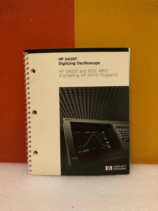 HP 5954-22676 54120T Digitizing Oscilloscope Manual
