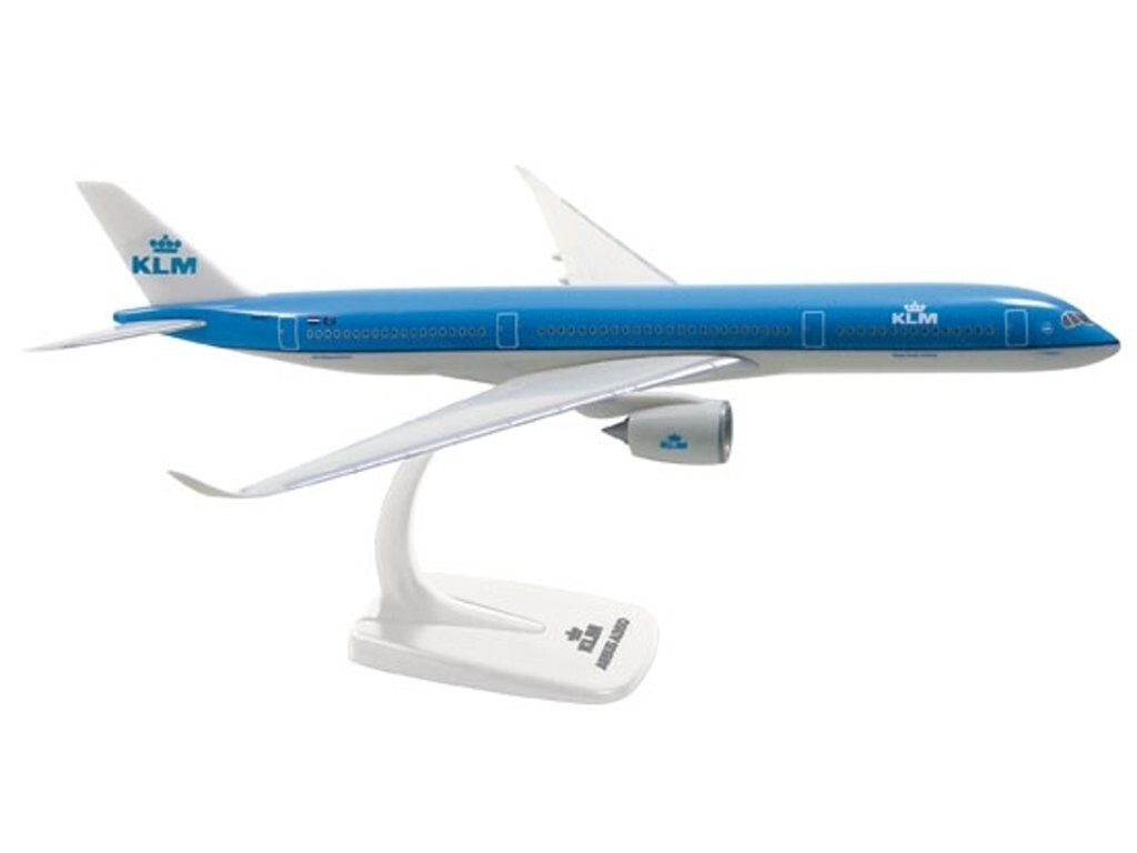 PPC KLM Asia Airbus A350-900 PH-KLM Desk Top Display 1/200 Jet Model AV Airplane