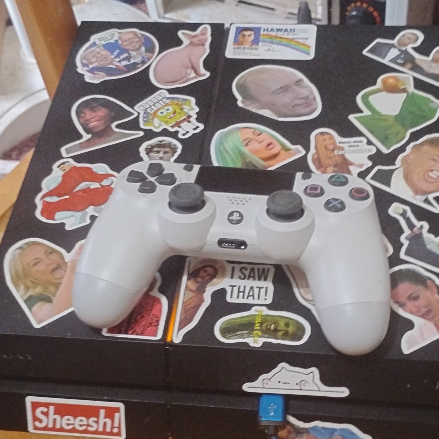 Sony PlayStation Console & Controller, Panasonic TV, SpongeBob SquarePants Lot