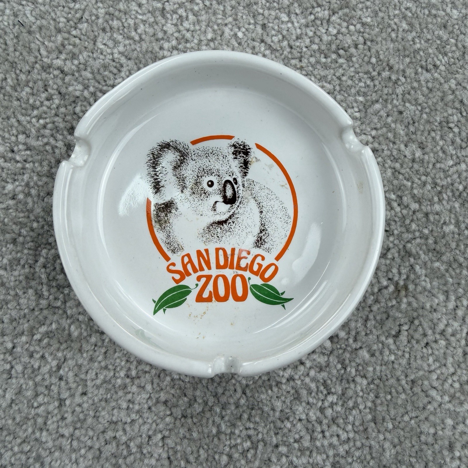 Vintage San Diego Zoo Koala Bear Ash Tray