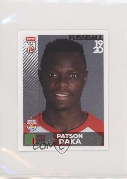 2019-20 Panini Fussball Austrian Bundesliga Album Stickers Patson Daka #31 i4v