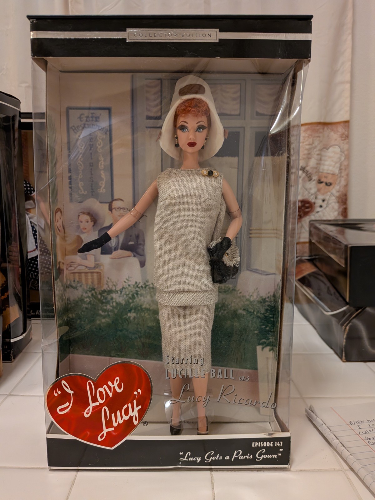 I Love Lucy Lucille Ball Collector Edition Doll Lucy Gets a Paris Gown