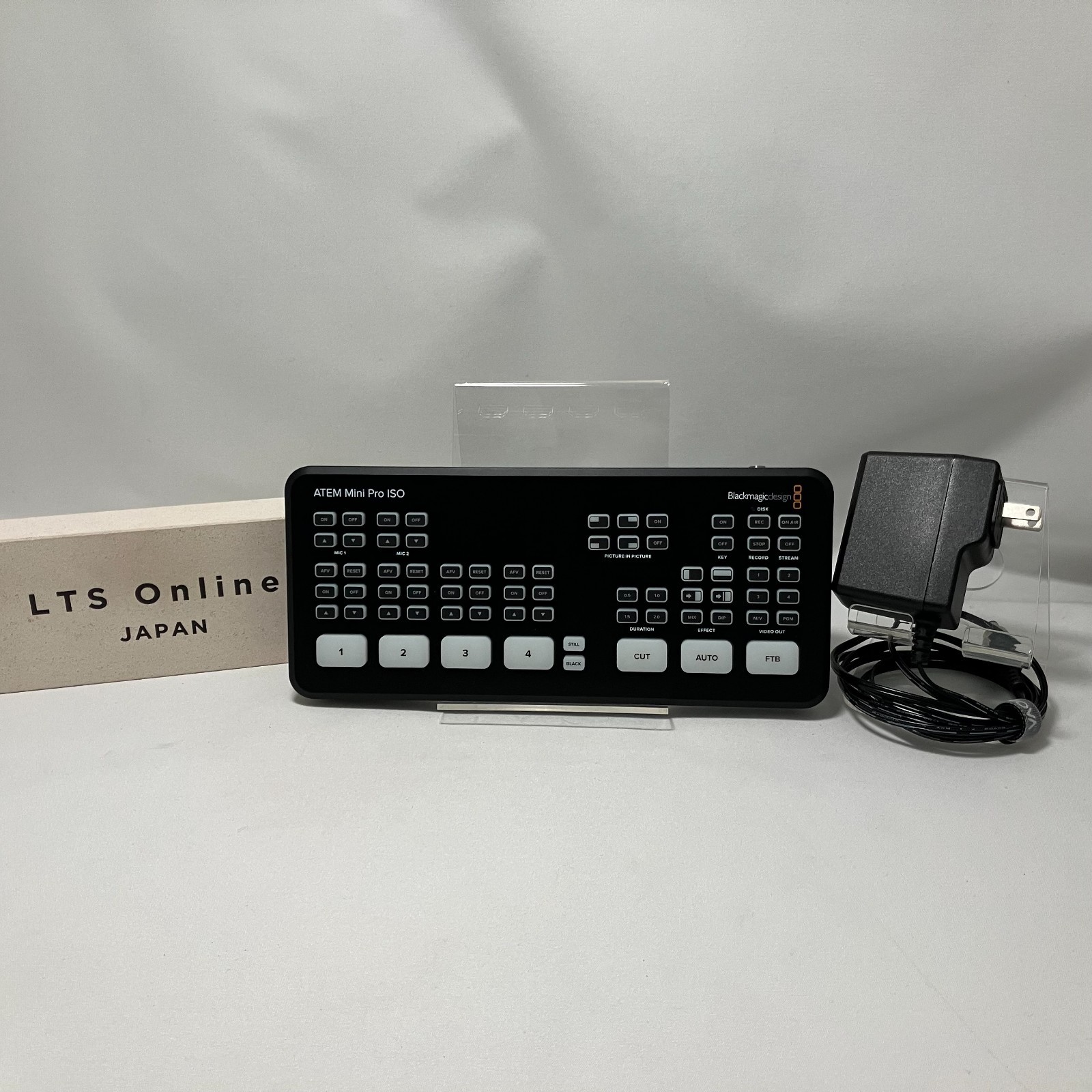 Blackmagic Design ATEM Mini Pro ISO Live Stream HDMI Video Switcher Used Japan