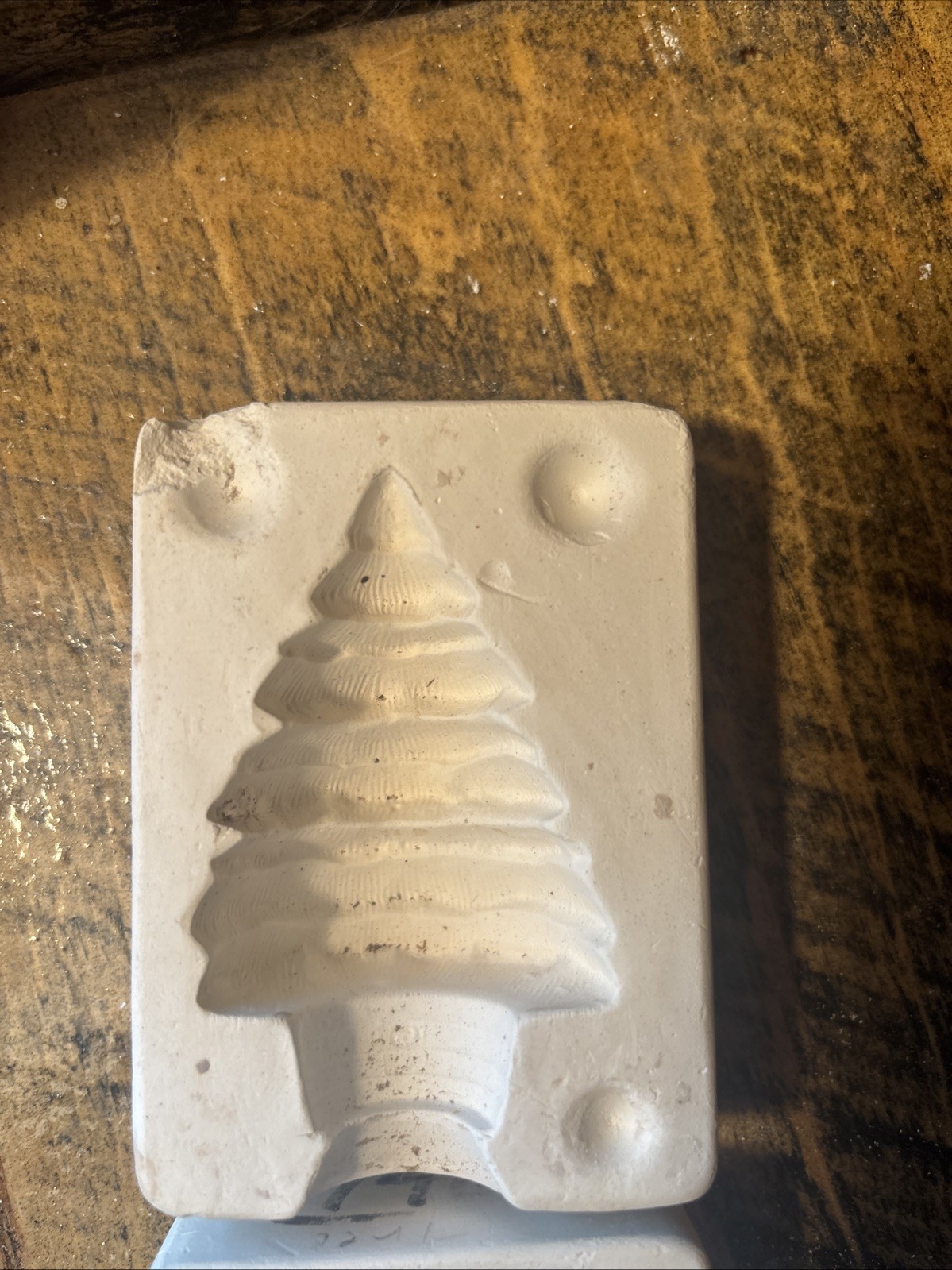 Duncan Ceramic Christmas Tree TM-34 1976 Ceramic Slip Cast Mold
