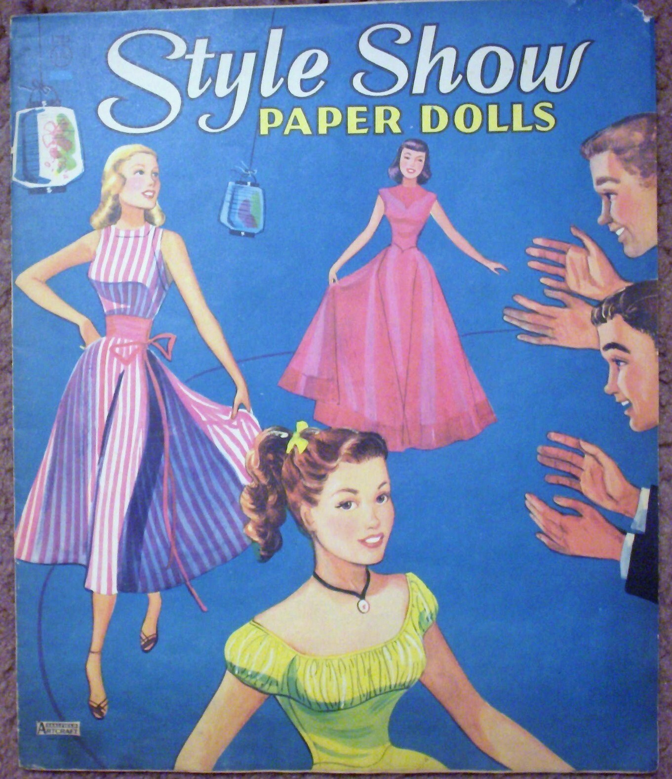 VINTAGE UNCUT 1940-50s STYLE SHOW PAPER DOLLS~RARE~#1 TOP REPRODUCTION~#1 SELLER