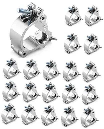  Truss Stage Light Clamp 2 Inch Heavy Duty Aluminum Alloy Lighting 20 Pack