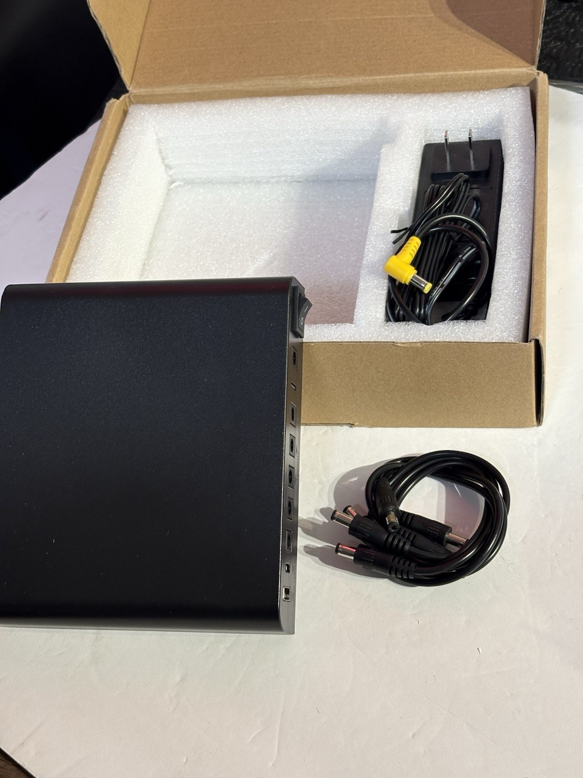 TalentCell SL3400 Mini UPS 12V Battery Backup 97.2Wh 27000mAh Router Modem Power