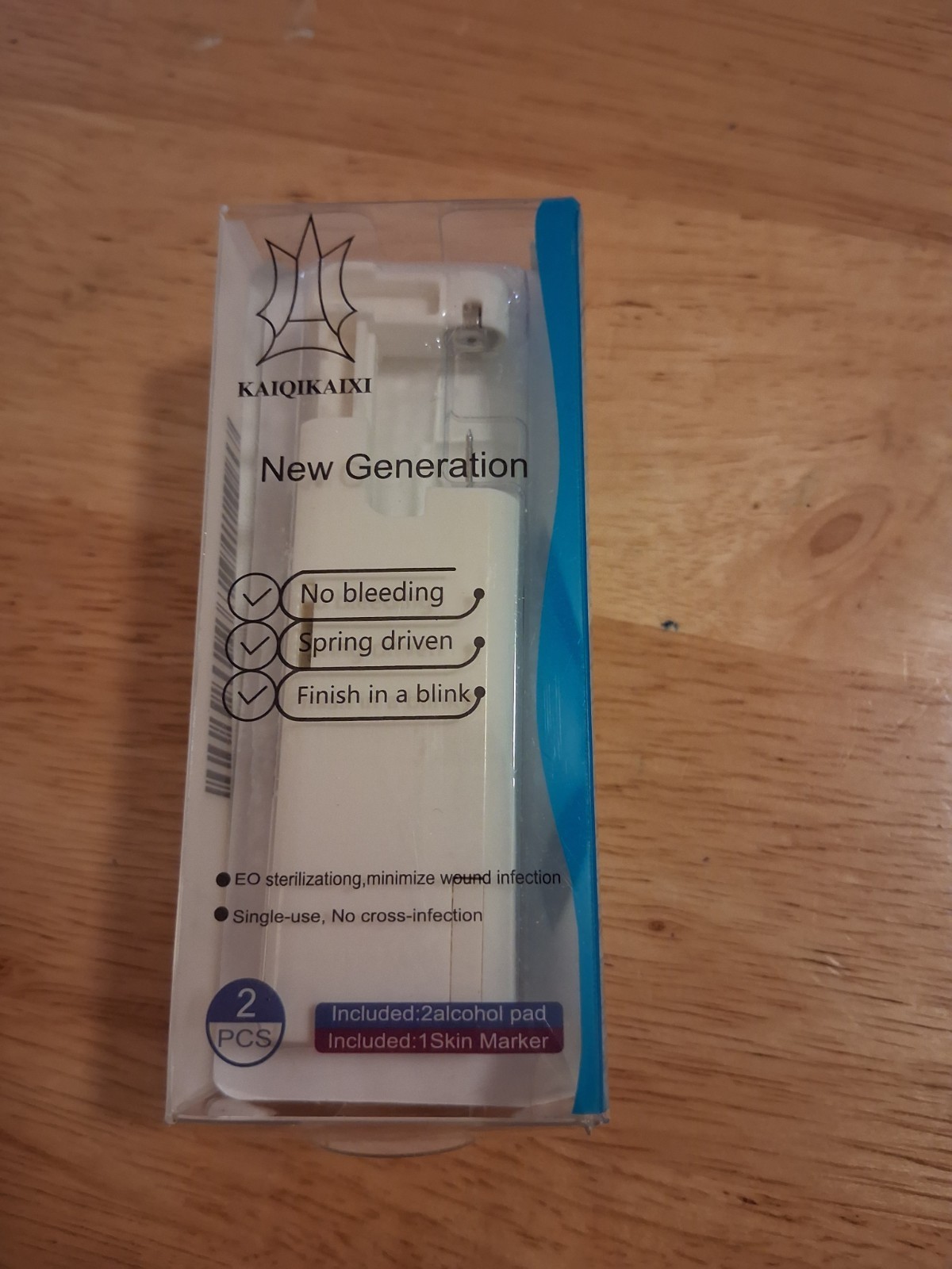 Disposable Ear Piercing Tool Kit with Stud Unit Sterile Device