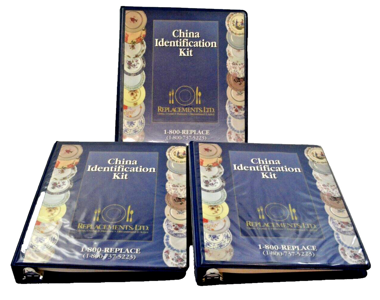 Replacements China Identification Kit 3 Volumes