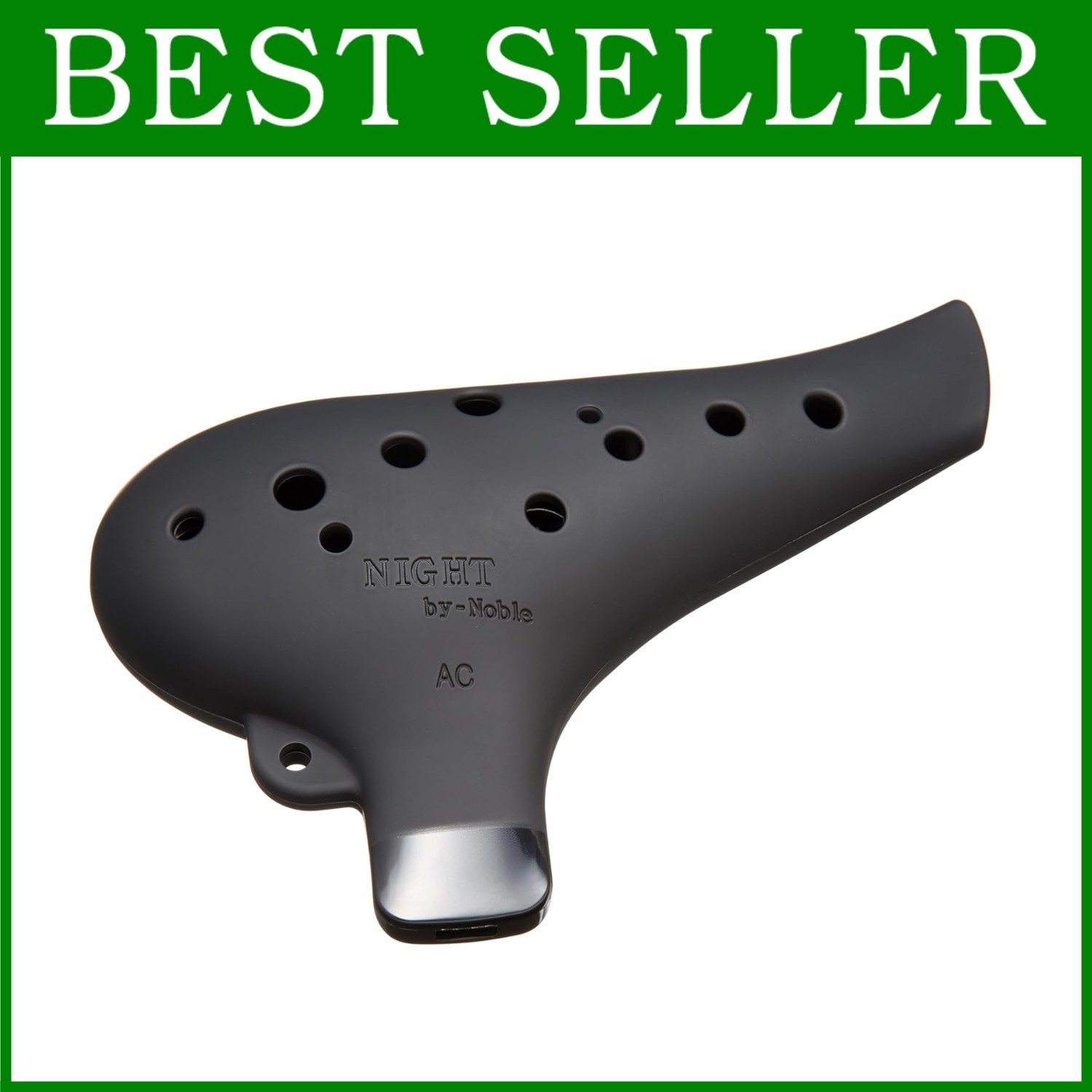 Authentic Ocarina Play - Alto C, Black