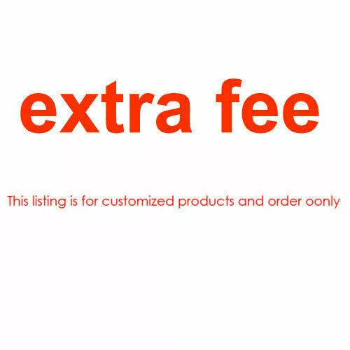 remote shipping fee Customized order extra fee tariff