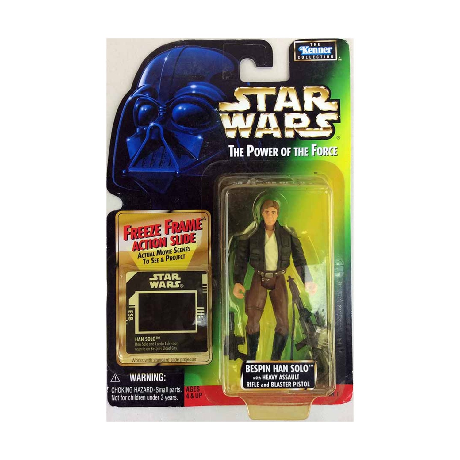 Hasbro Star Wars Ac  Bespin Han Solo w/Heavy Assault Rifle and Blaster EX/Mint