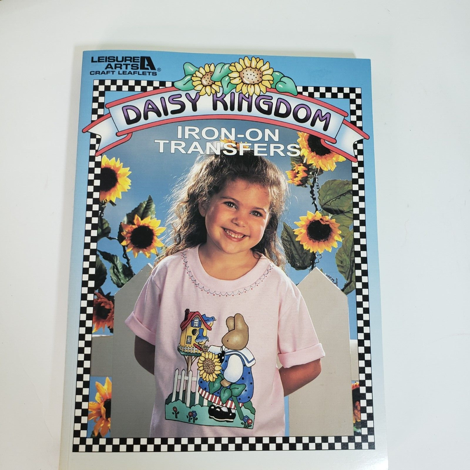 New Vintage 1995 Daisy Kingdom Iron On Transfers Book 163 Designs