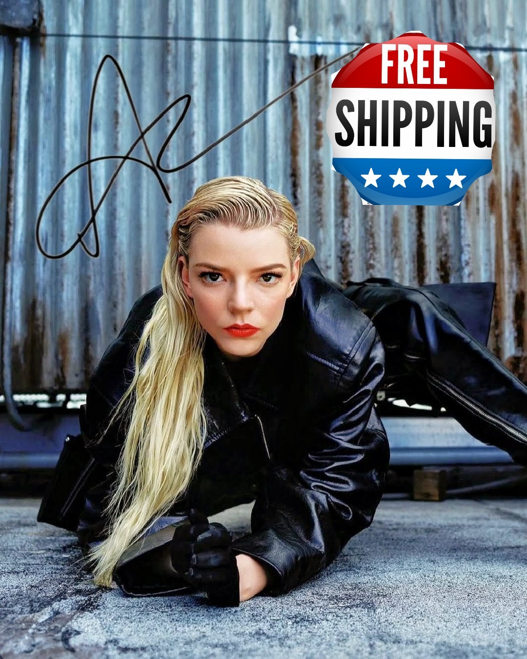 Anya Taylor - Joy Autographed 8x10 Photo Reprint Signature Fast Free Shipping 