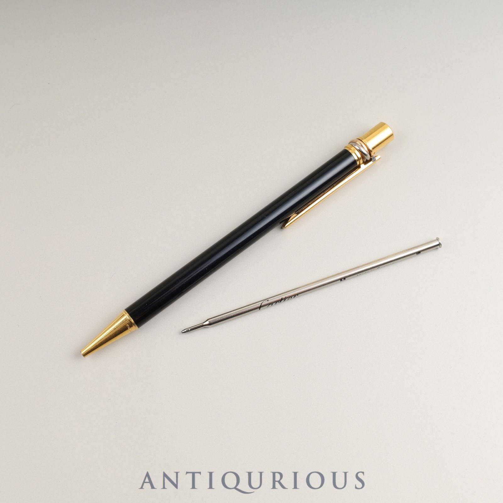 Cartier Trinity Ballpoint Pen Gp Twistgenuine Refill