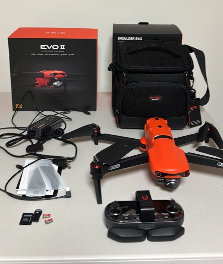 Autel Robotics EVO II 8K Flying Camera Drone & Shoulder Bag