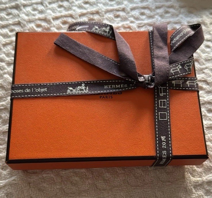 Hermes Gift Card $100 Gift Box And Ribbon