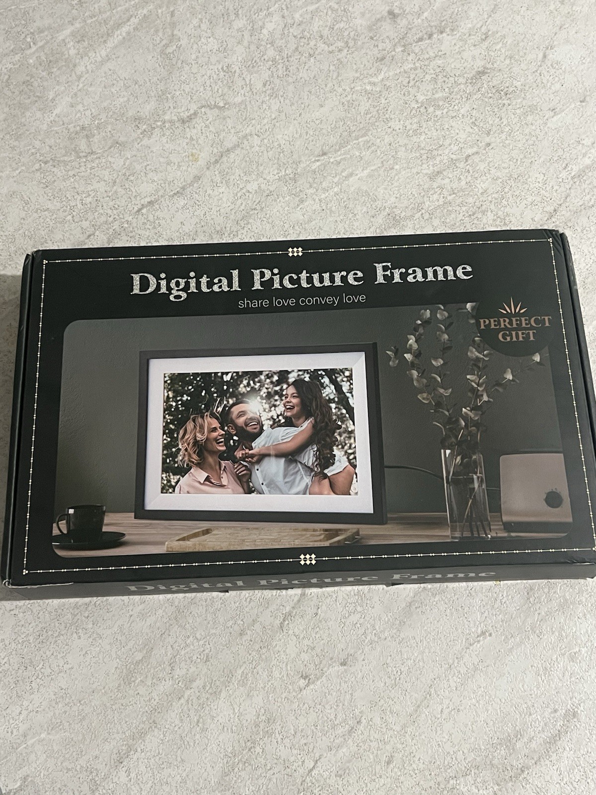 NEW 10.1" Digital Smart Picture Frame with WiFi, HD IPS Screen, 16GB Storage