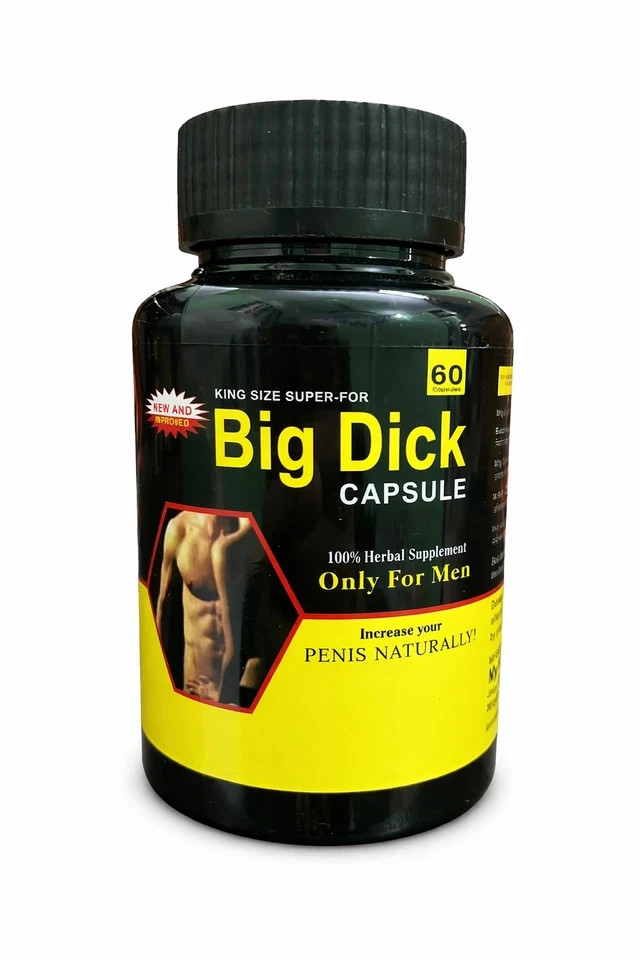 Pen'is-enlarger New XXXL Gain 12+ Inches Growth Capsules Faster Growth 60 Caps;