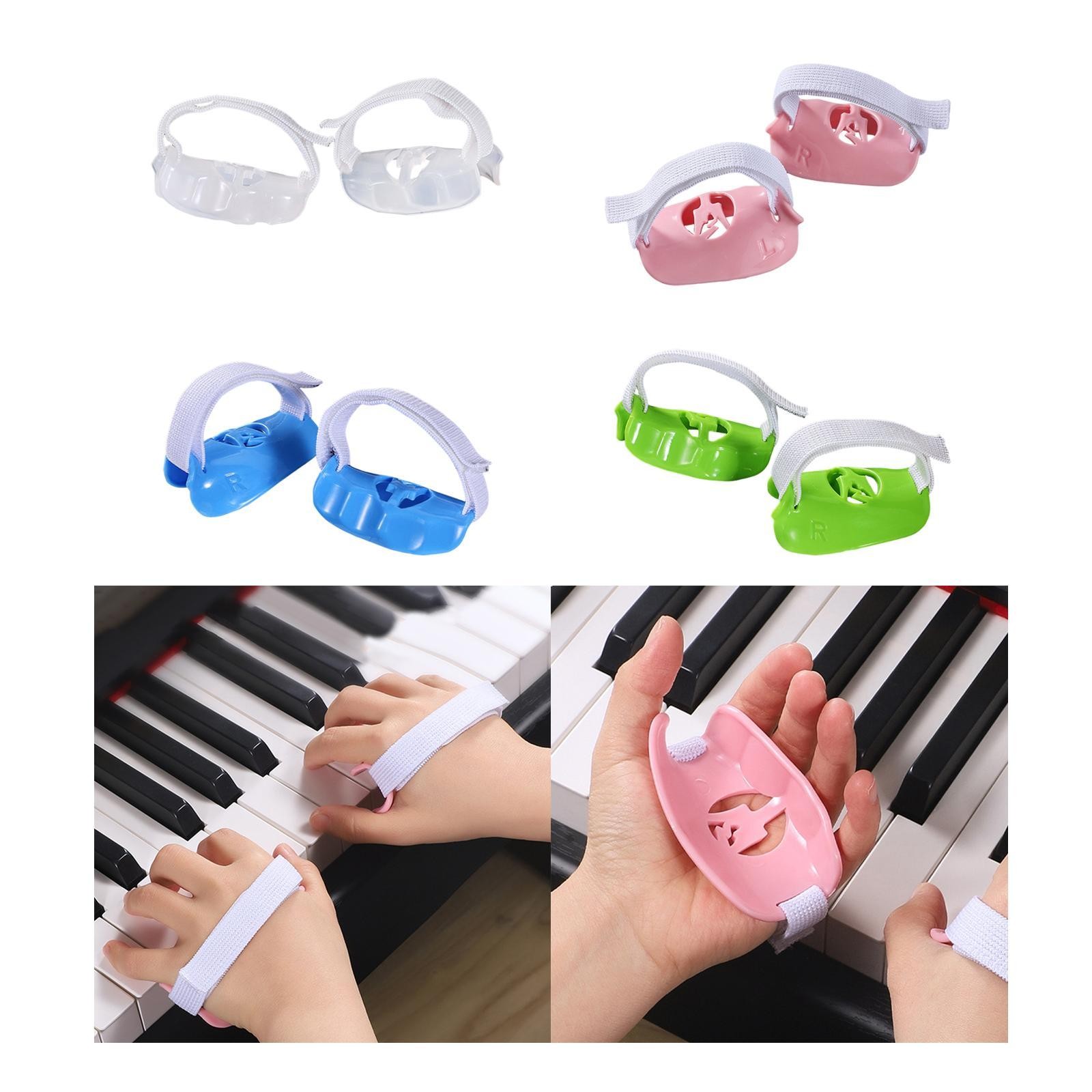 2Pcs Piano Finger Traing Piano Hand Traing Wearable Piano Hand Orthotic Tool