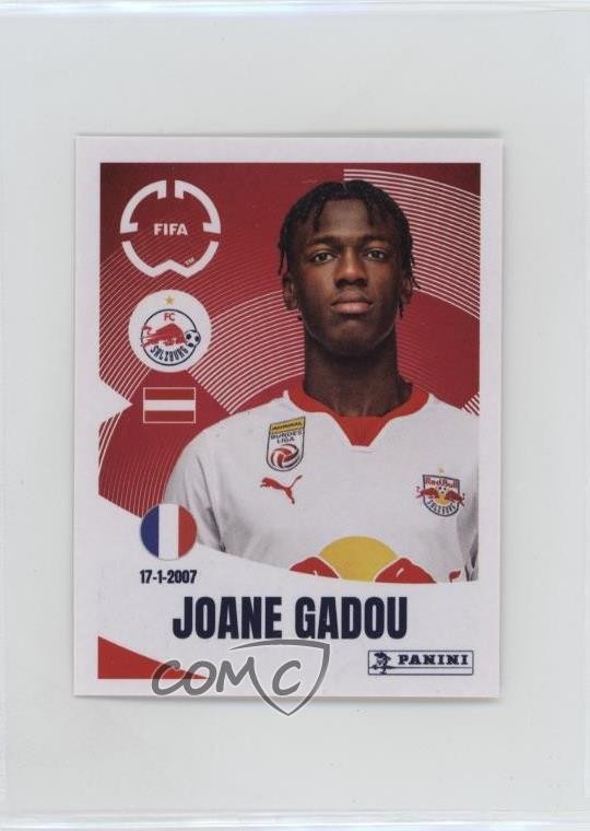 2025 Panini FIFA Club World Cup Album Stickers Joane Gadou #537 0xu0