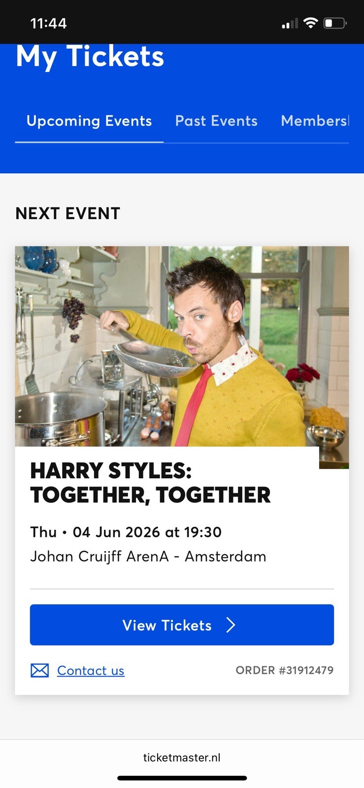 Circle Pod Harry Styles Concert Amsterdam June 4th