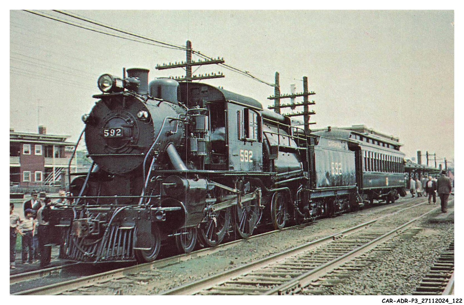 CAR-ADRP3-0187-TRAIN - Jersey Central 592