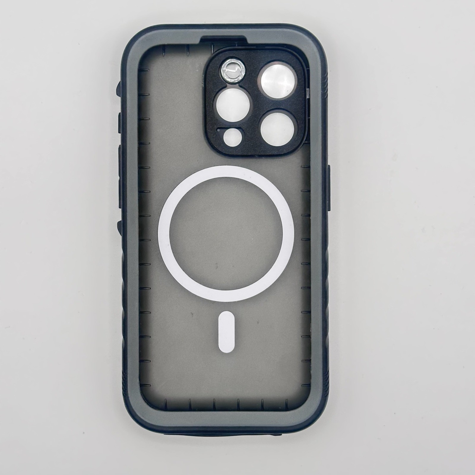 Rugged Protective Phone Case for iPhone 13 Pro Max with MagSafe and Clear Back