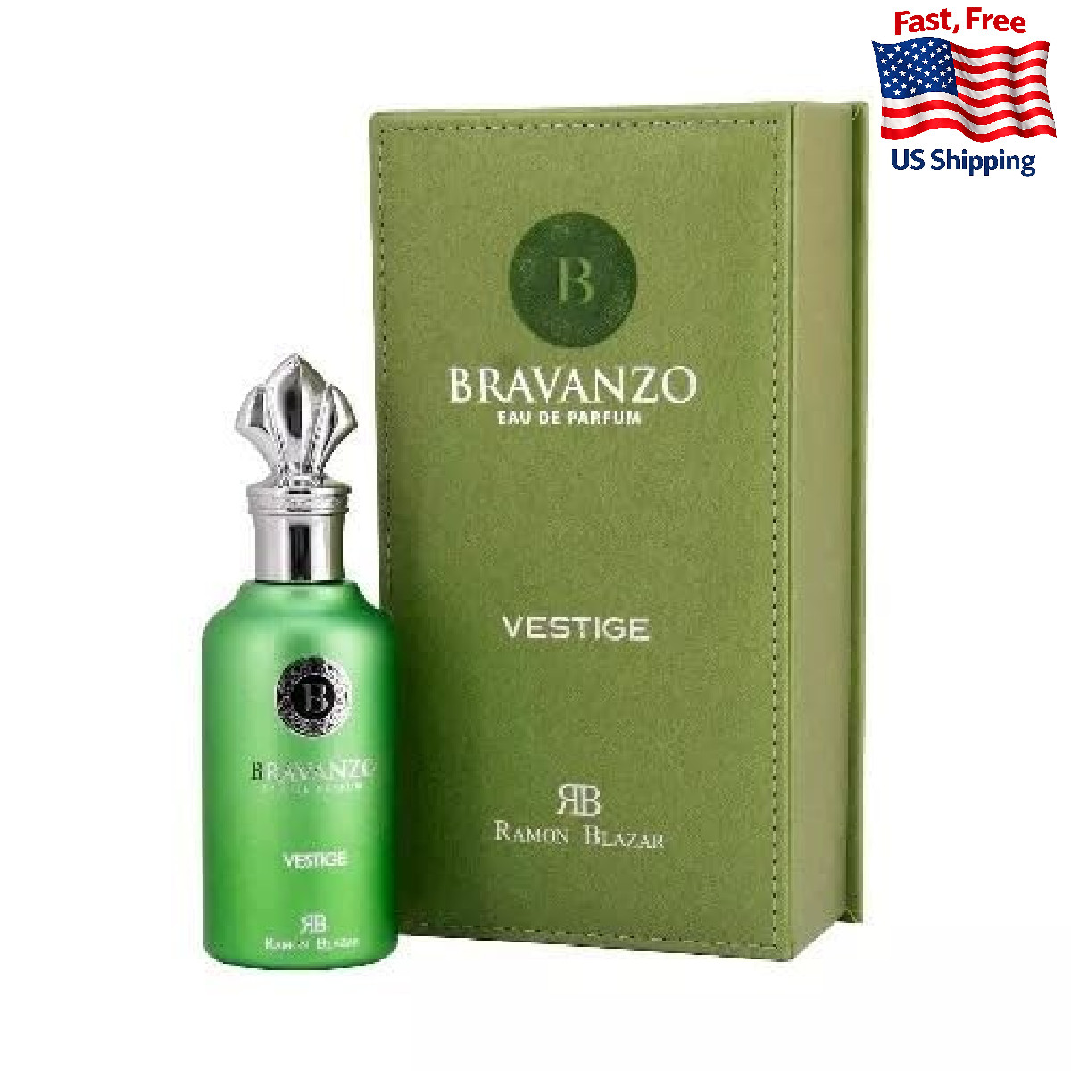 Dumont Bravanzo Eau De Parfum 3.4 oz - Long Lasting, Bold Men's Fragrance