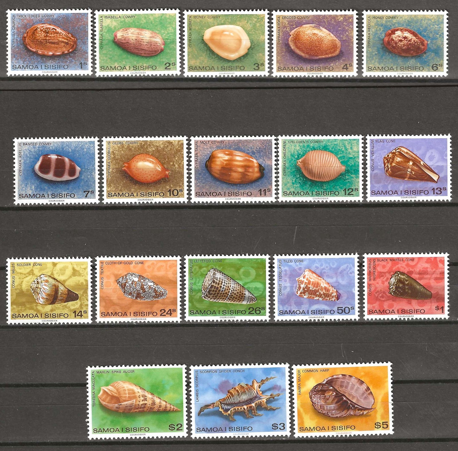 SAMOA 1978 SG 516/530a MNH