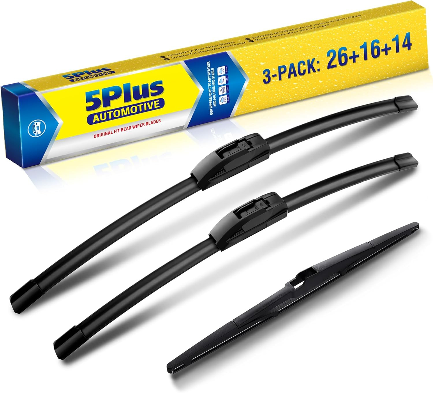 ® 26"+16"+14" Windshield Wipers Replacement for Toyota Venza 2024 2023 2022 2021