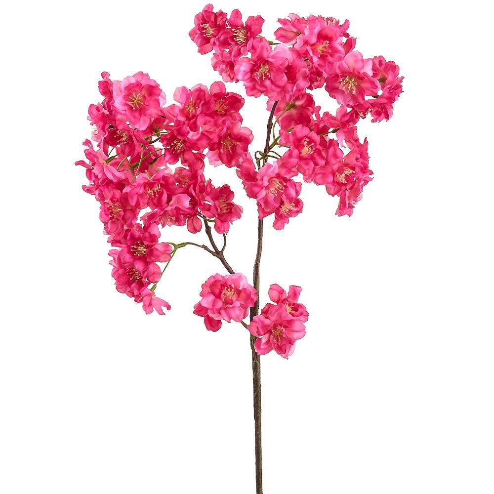 Pink Beauty Cherry Blossom Branch 30"