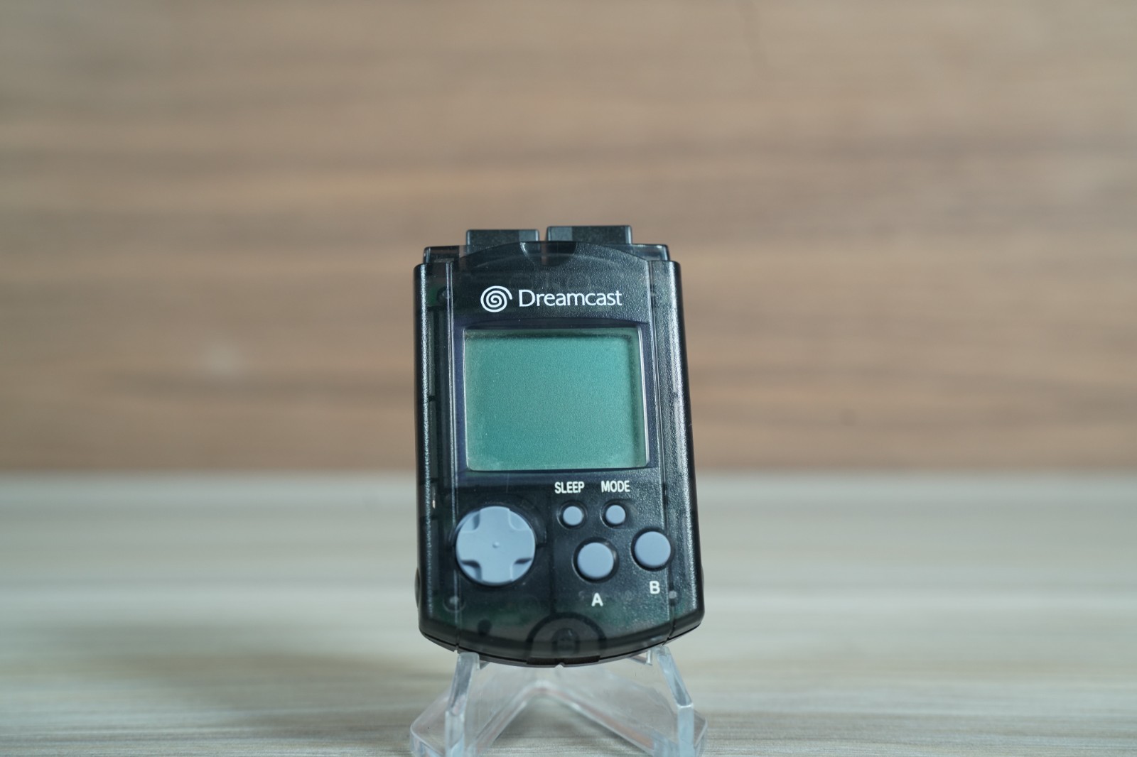 Sega Dreamcast HKT-7000 Smoke Black VMU - US version NEW batteries