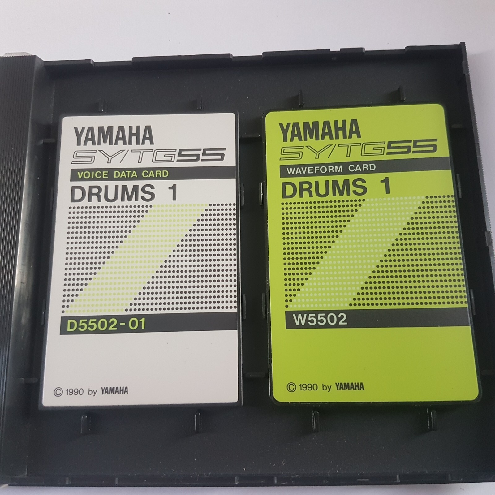 YAMAHA SY 55 / TG 55 CARDS - DRUMS