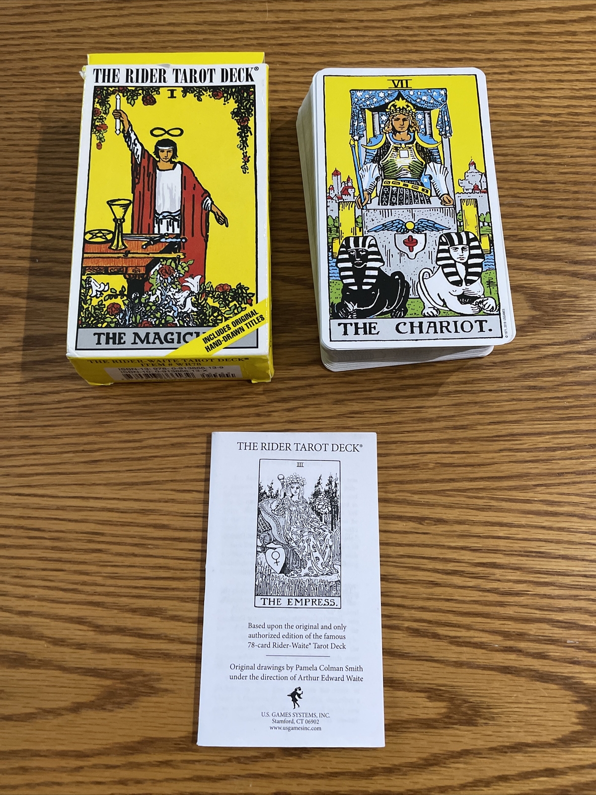 The Rider-Waite Tarot Deck by Pamela Colman Smith 1971/2019 Rerelease Complete D