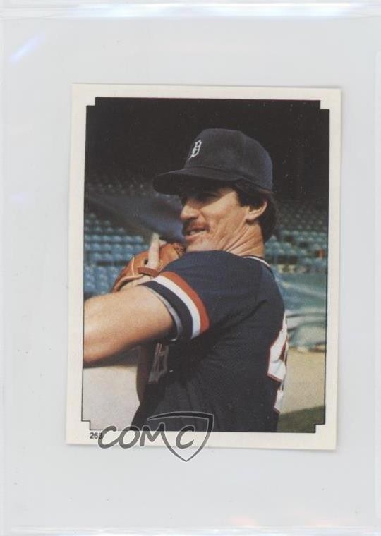 1984 Topps Album Stickers Jack Morris #263 HOF 8d2