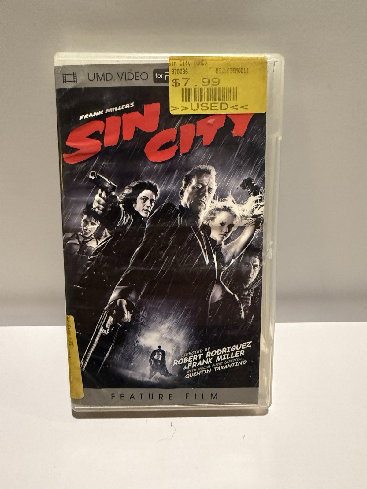 Sin City UMD Movie Sony PSP Tested/Working with Insert Great Condition C.I.B. 