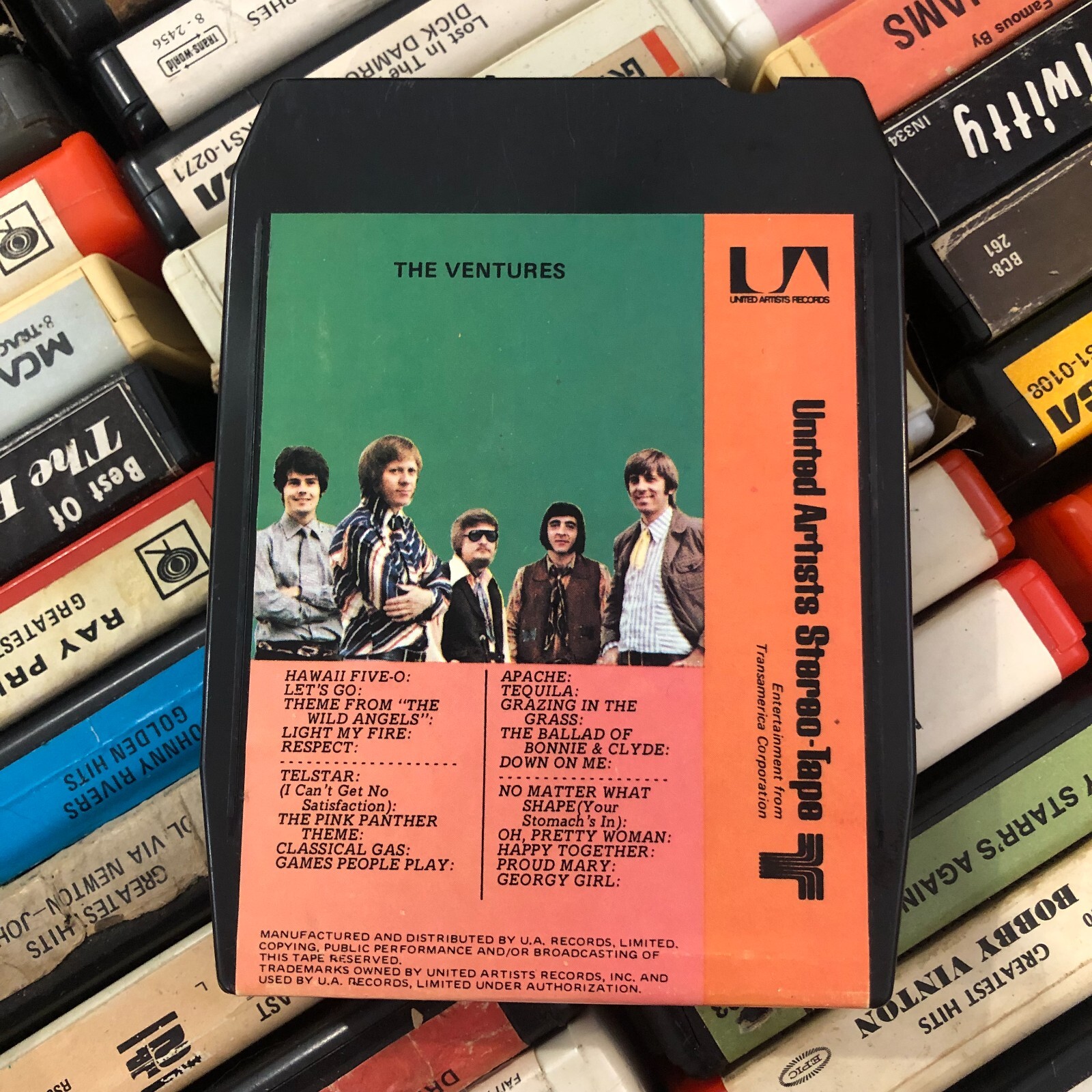 The Ventures , Lear Jet Stereo 8 Track Tape
