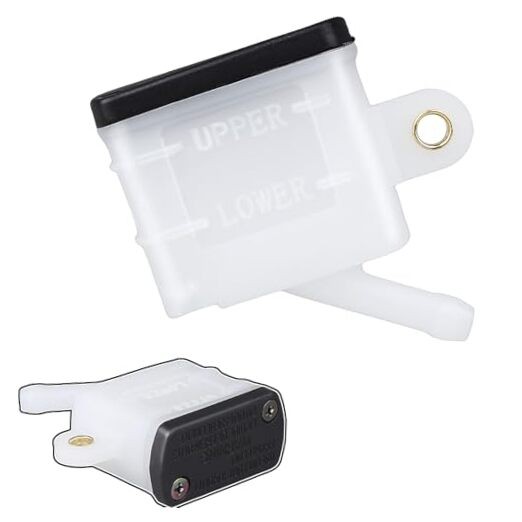Universal Motorcycle Foot Rear Brake Master Cylinder Tank Oil Cup Fluid 1 Pcs