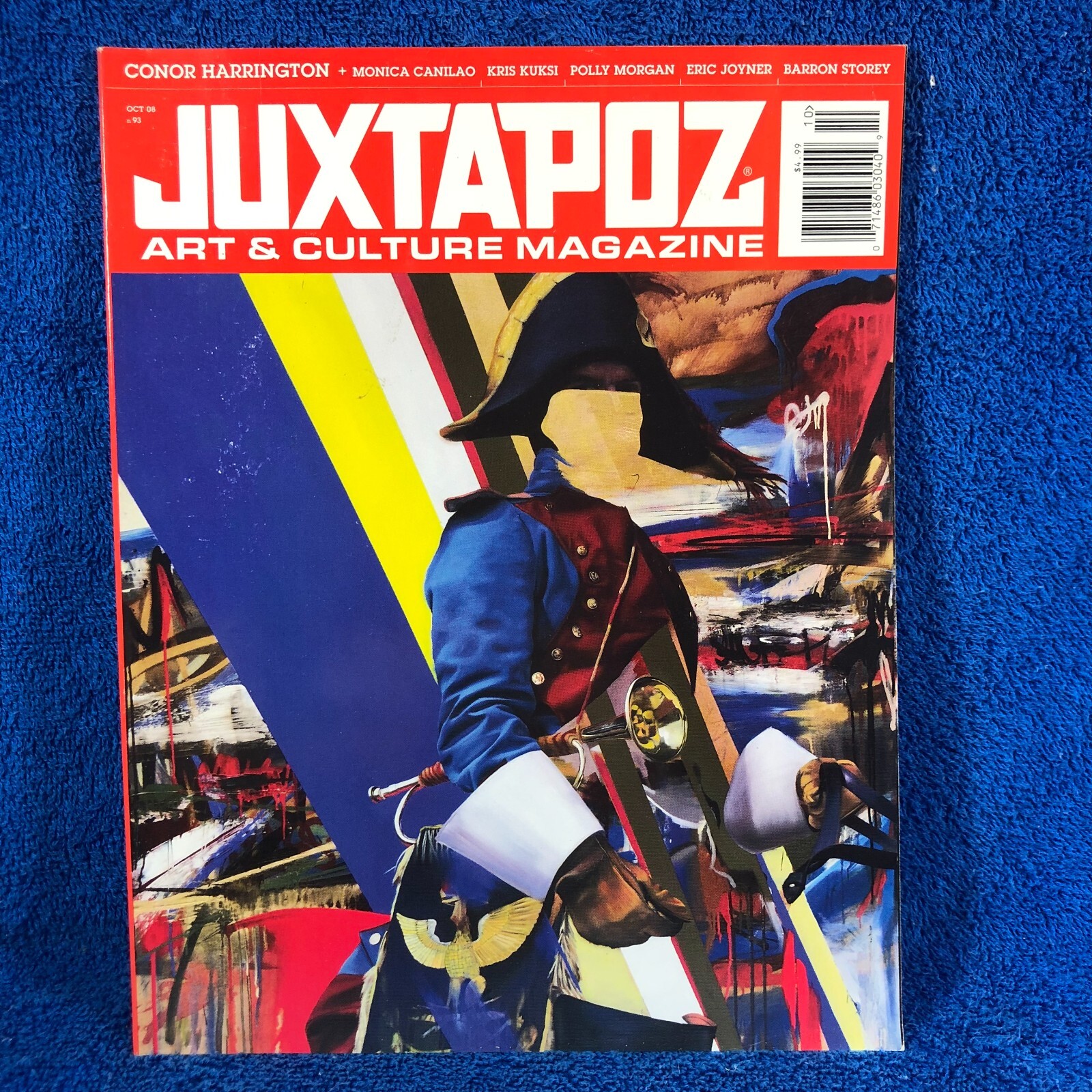 ART CULTURE MAGAZINE JUXTAPOZ #93 Oct 08 Conor Harrington Lowbrow