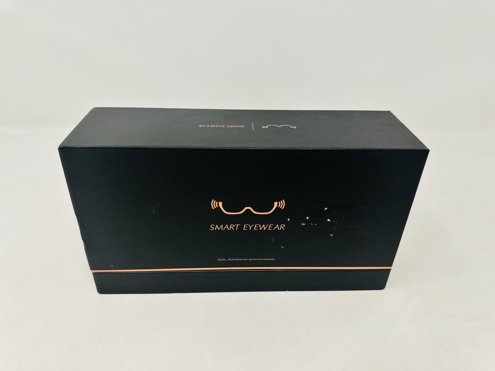 M9 Pro Smart Glasses, Polarized Bluetooth Sunglasses w/Built-in Mic Black NEW