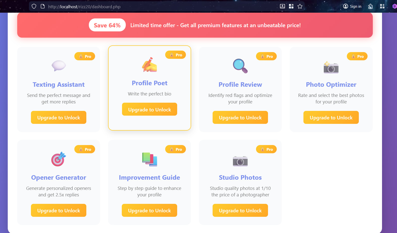 AI Dating Assistant Script (AI Chat + Goal Chat + Texting Assistant