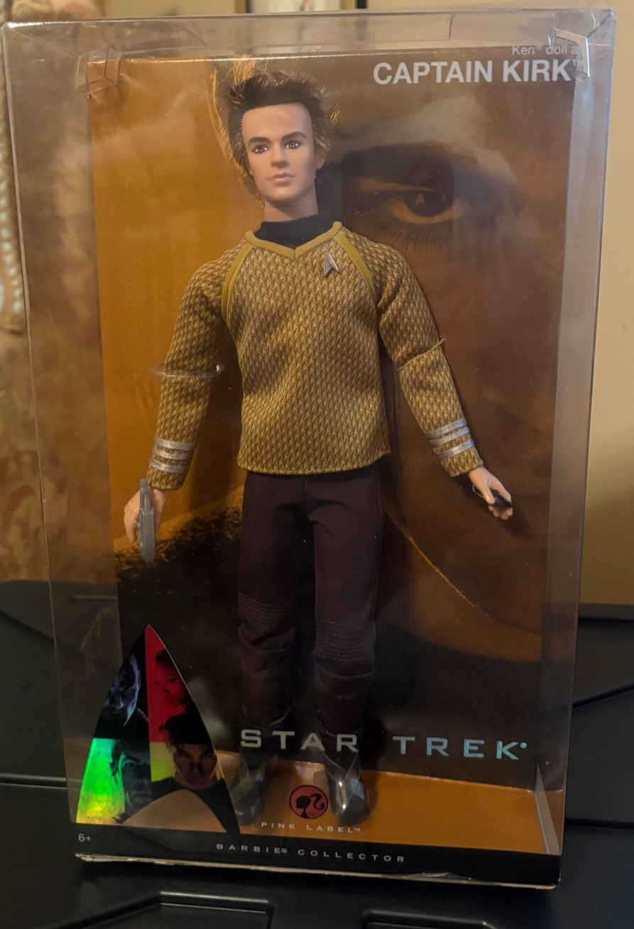 2009 Pink Label Barbie Star Trek Collection - Ken as Captain Kirk