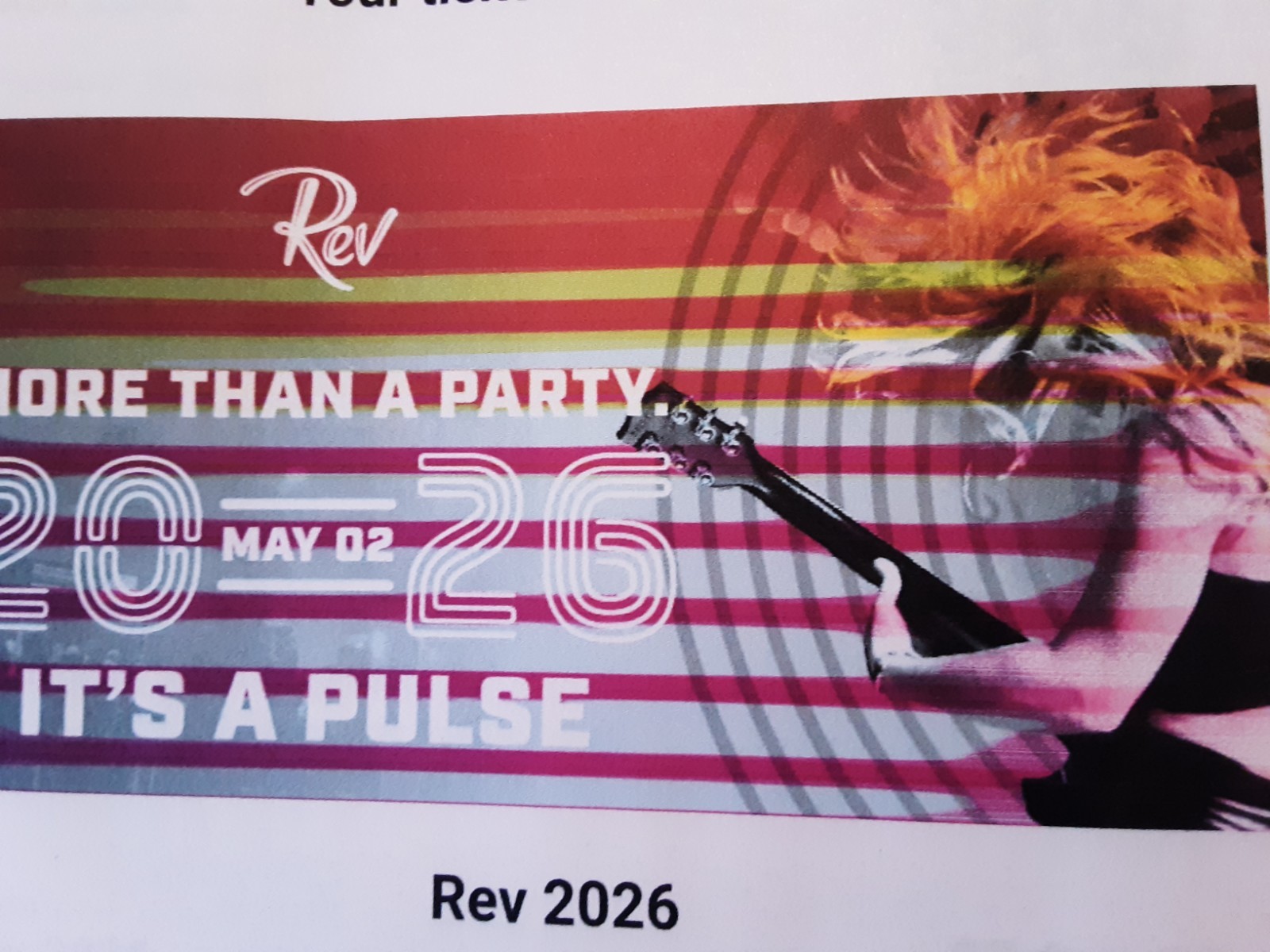 INDY 500 REV PARTY GREAT FOOD DRINK  (4) TICKETS MAY 4 2026