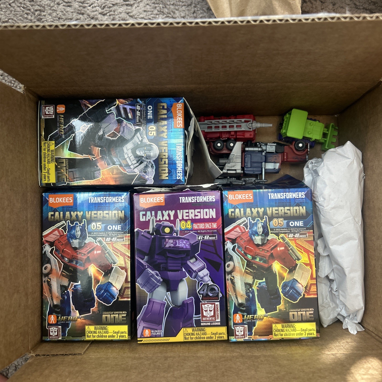 Transformers Blokees Lot